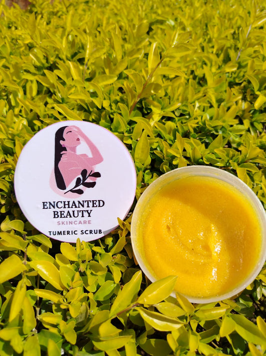 Tumeric scrub