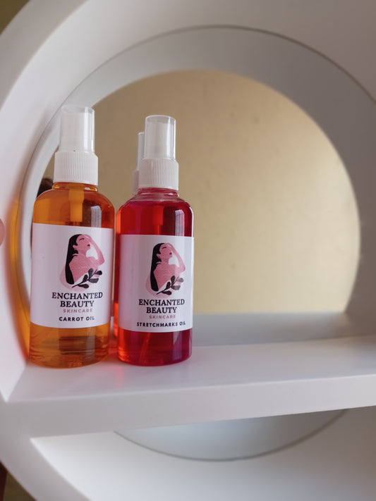 Carrot oil or Stretchmarks oil