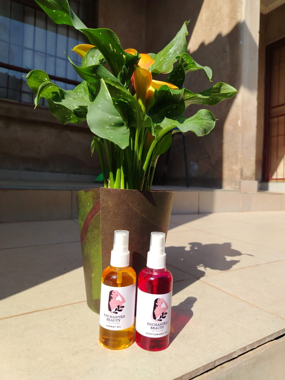 Carrot oil or Stretchmarks oil